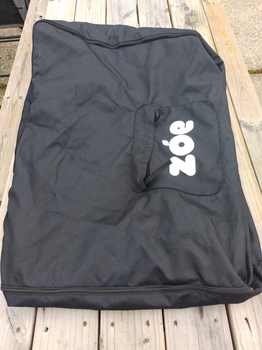 Zoe Black Garment Bag - Lightweight Travel Storage